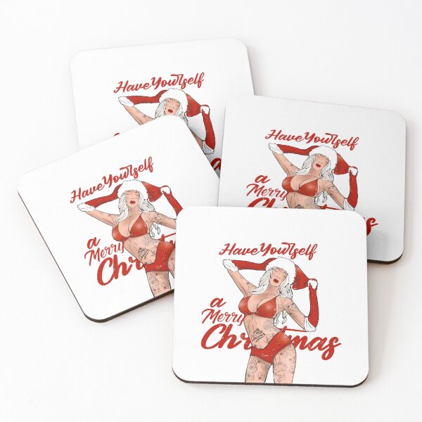 Item preview, Have yourself a Merry Christmas Santa, Christmas at the beach designed and sold by Sunnyhova.