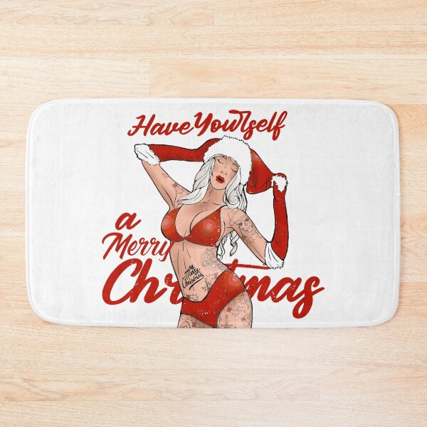 Item preview, Have yourself a Merry Christmas Santa, Christmas at the beach designed and sold by Sunnyhova.