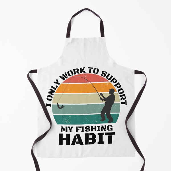 Item preview, Fishing Lover | I only work to support my fishing habit | Funny designed and sold by BlessedConcepts.