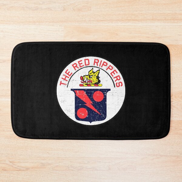 Item preview, USN VFA-11 Strike Fighter Squadron - Red Rippers - Grunge Style designed and sold by pzd501.