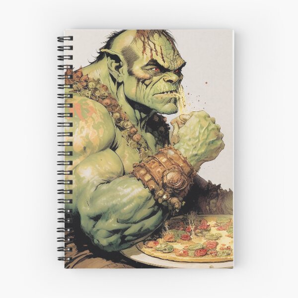 Item preview, Pizza Orc designed and sold by Allegro-Carnaio.
