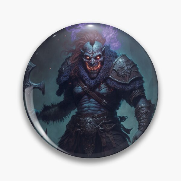 Item preview, Forgotten Realms Inspired Demon designed and sold by letsgetinspired.
