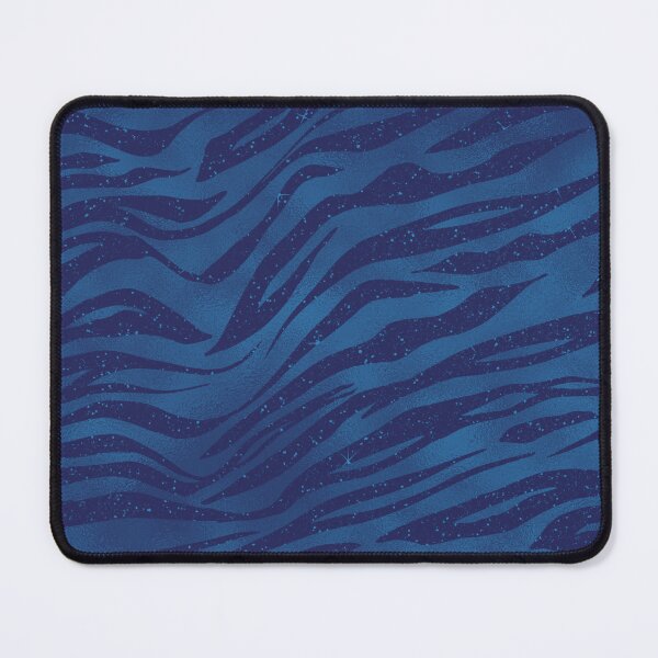 Item preview, Blue Tiger Stripe Pattern designed and sold by Paulele.