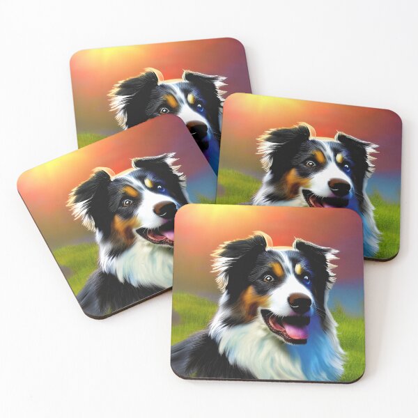 Item preview, Australian shepherd dog designed and sold by The Love Quill.