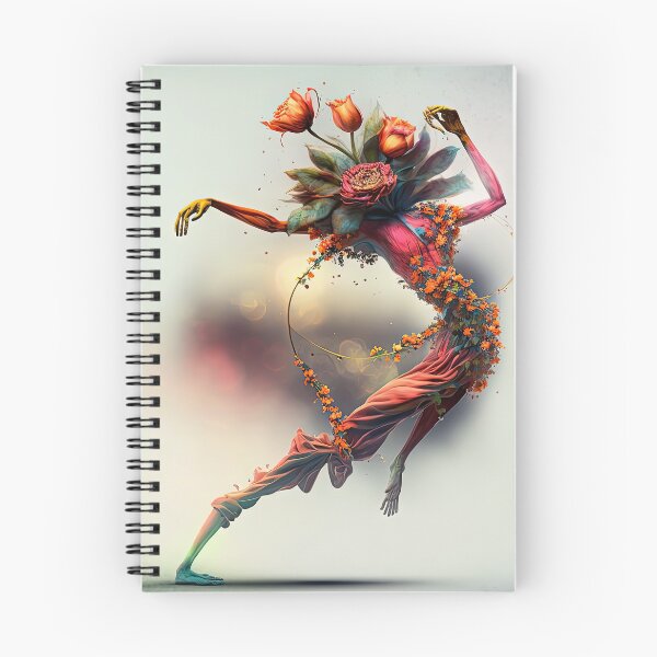 Item preview, Dancing flower art designed and sold by mrlongfield.