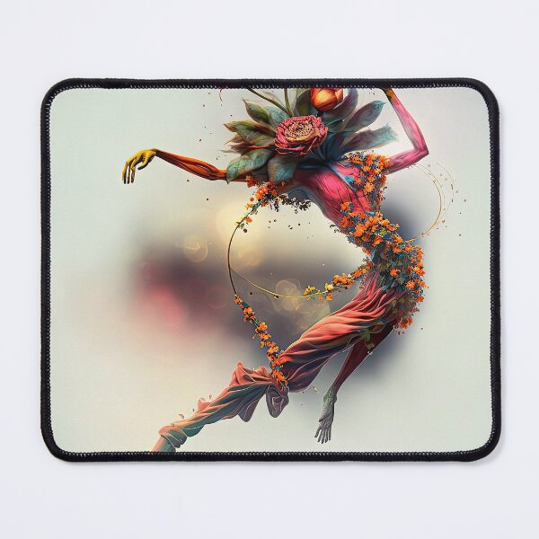 Item preview, Dancing flower art designed and sold by mrlongfield.