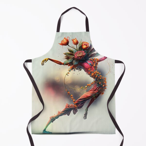 Item preview, Dancing flower art designed and sold by mrlongfield.