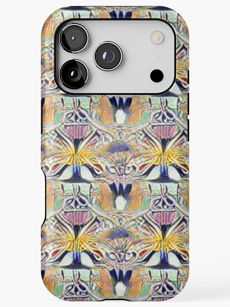 Thumbnail 1 of 4, iPhone Case, Abstract Renaissance Pattern designed and sold by calibrit.