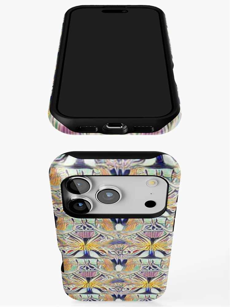 Thumbnail 3 of 4, iPhone Case, Abstract Renaissance Pattern designed and sold by calibrit.