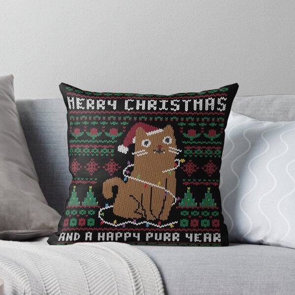 Item preview, Christmas Ugly Sweater T-Shirt Smelly Cat  designed and sold by BlackDea96.
