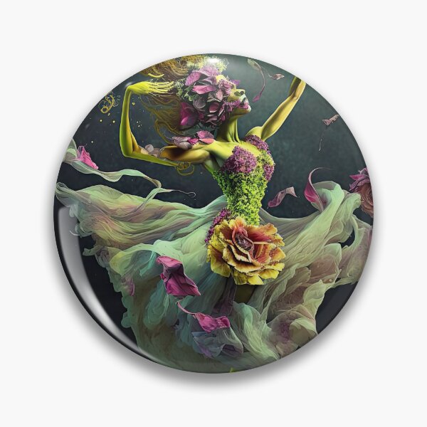 Item preview, Dancing flower art designed and sold by mrlongfield.
