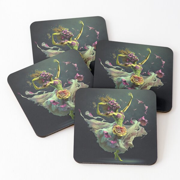 Item preview, Dancing flower art designed and sold by mrlongfield.