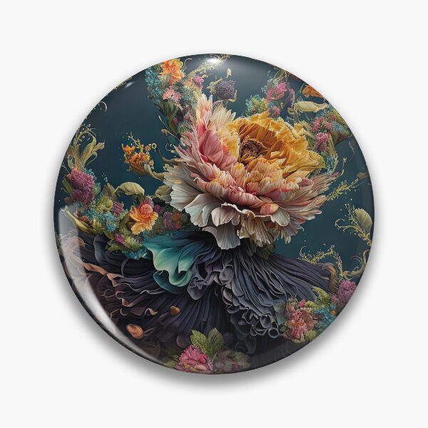 Item preview, Dancing flower art designed and sold by mrlongfield.