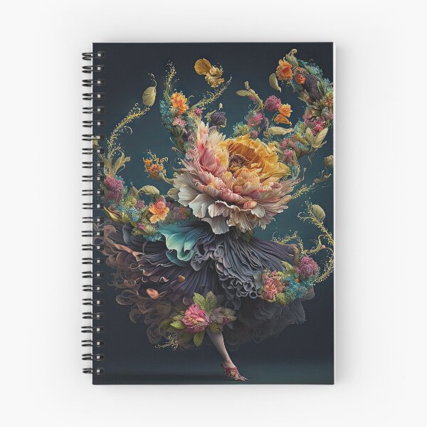 Item preview, Dancing flower art designed and sold by mrlongfield.