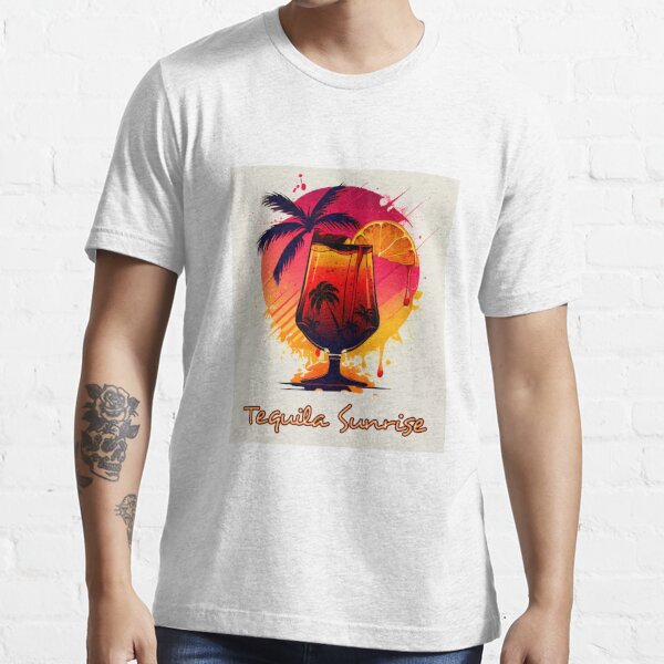 Tequila Sunrise At Sea Unisex Tee