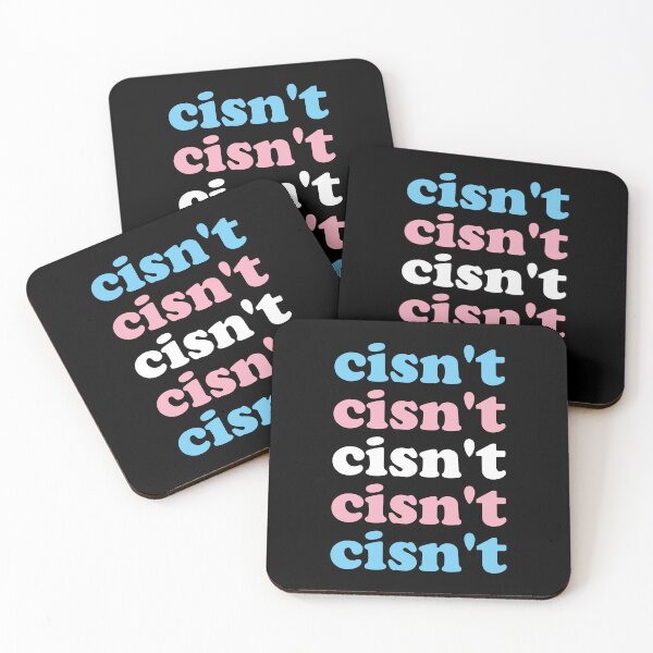 Item preview, Cisn't Transsexual Pride Transgender Flag Colors LGBTQ+ designed and sold by Queer Pride Shop.