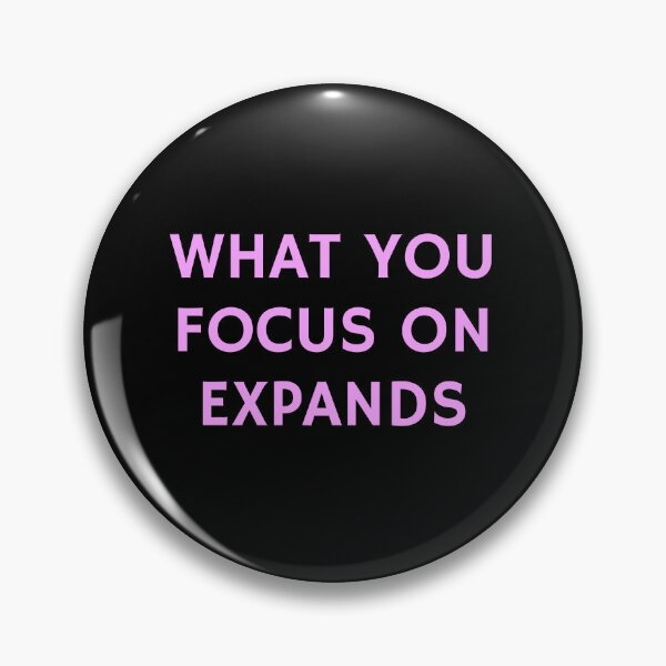 Item preview, Best Zen motivational quotes - WHAT YOU FOCUS ON EXPANDS  designed and sold by Inspirationmotivation.