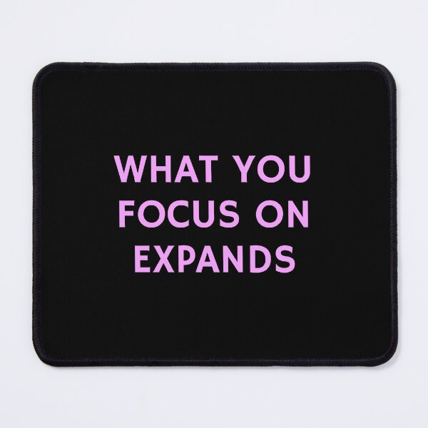 Item preview, Best Zen motivational quotes - WHAT YOU FOCUS ON EXPANDS  designed and sold by Inspirationmotivation.