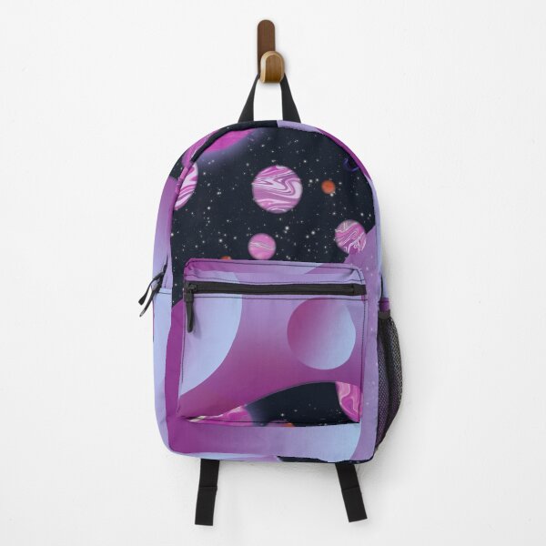 Item preview, Floating bubbles space multiverse rift pink designed and sold by TipTopTapo.