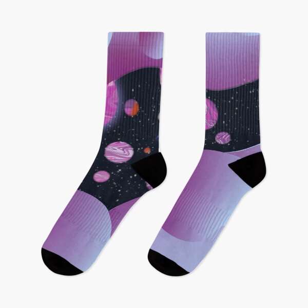 Item preview, Floating bubbles space multiverse rift pink designed and sold by TipTopTapo.