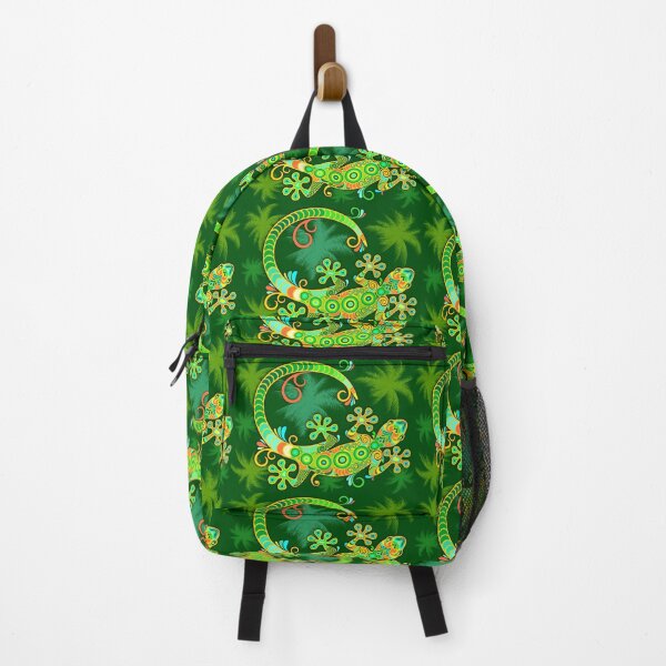 Item preview, Gecko Lizard Colorful Tattoo Style designed and sold by BluedarkArt.