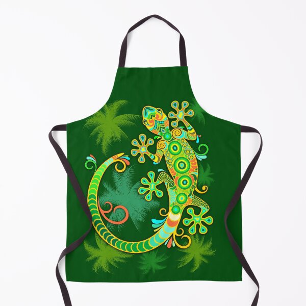 Item preview, Gecko Lizard Colorful Tattoo Style designed and sold by BluedarkArt.