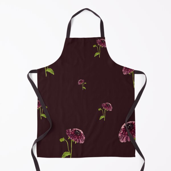 Artikelvorschau, Dahlia red seamless cute pattern a watercolor red entworfen und verkauft von Yana Mustafina | Boho Soulful Designs.