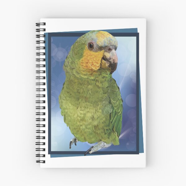 Item preview, orange-winged amazon designed and sold by obscurite.