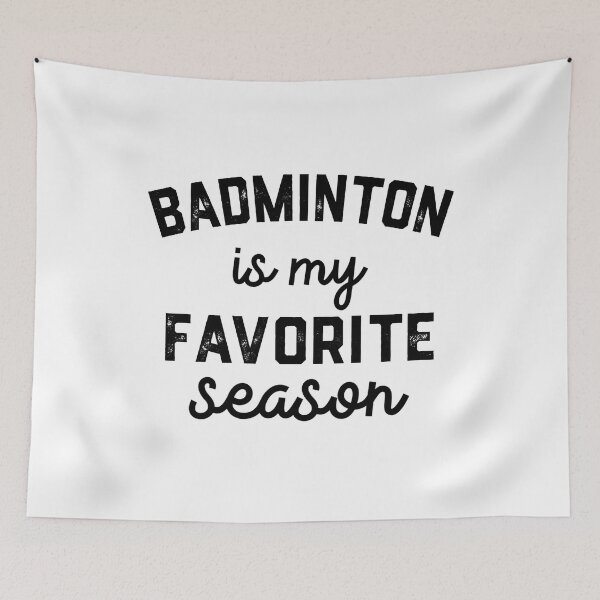 Item preview, badminton Season, Favorite Sports, badminton Mens Womens Lover designed and sold by Dogs Geeky⭐⭐⭐⭐⭐.