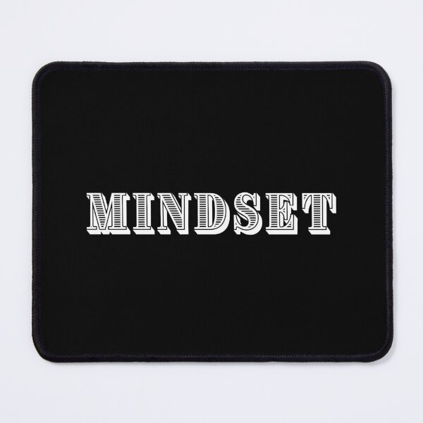 Item preview, Mindset word typography designed and sold by Shambusiness.