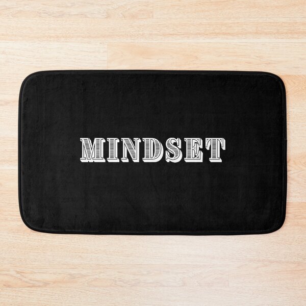 Item preview, Mindset word typography designed and sold by Shambusiness.