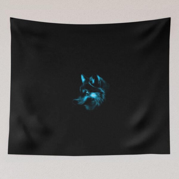 Item preview, wolf with neon lights designed and sold by test26.