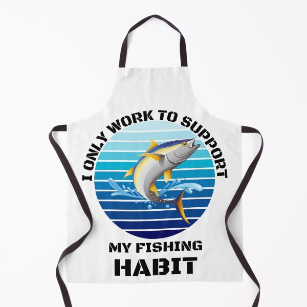 Item preview, Fishing Lover | I only work to support my fishing habit | Funny designed and sold by BlessedConcepts.