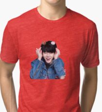 Jimin Headband Tri-blend T-Shirt