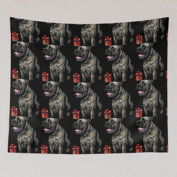 Item preview, Cane Corso Dog Christmas Celebration 5 designed and sold by AnadAA.