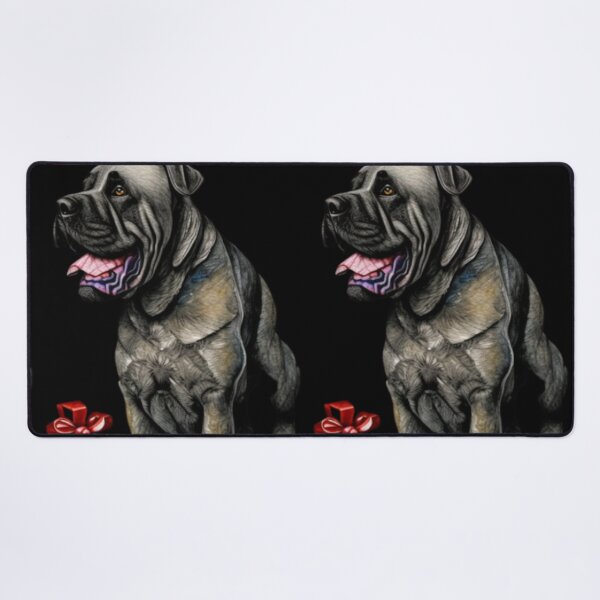 Item preview, Cane Corso Dog Christmas Celebration 5 designed and sold by AnadAA.