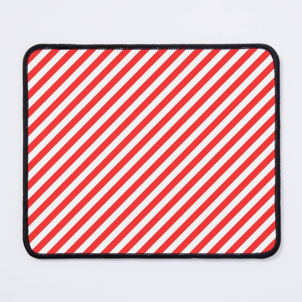 Item preview, Nautical Pattern Of Red And White Diagonal Stripes designed and sold by Pattern1design.