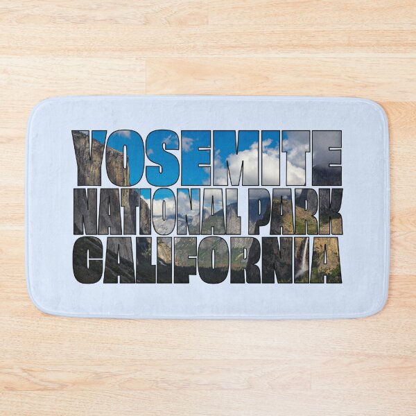 Item preview, Yosemite National Park California, transparent lettering designed and sold by MH65Designs.
