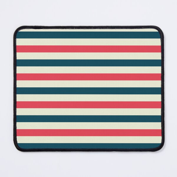 Item preview, Red White And Blue Retro Nautical Stripes Pattern designed and sold by Pattern1design.