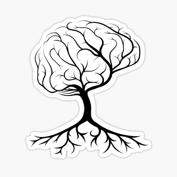 Vista previa del artículo con la obra «cerebro oculto», diseñado y vendido por nextneveldesign.