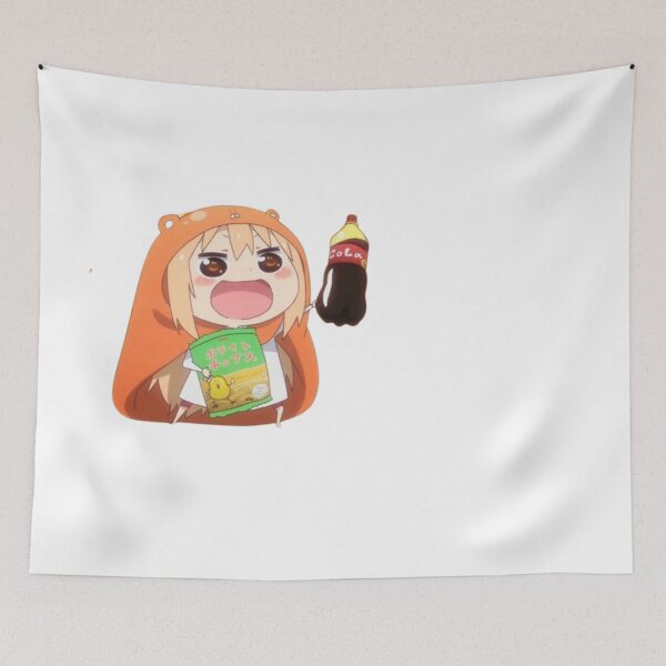 Item preview, Umaru With Snacks Himouto Umaru-chan designed and sold by Aestheticanime2.