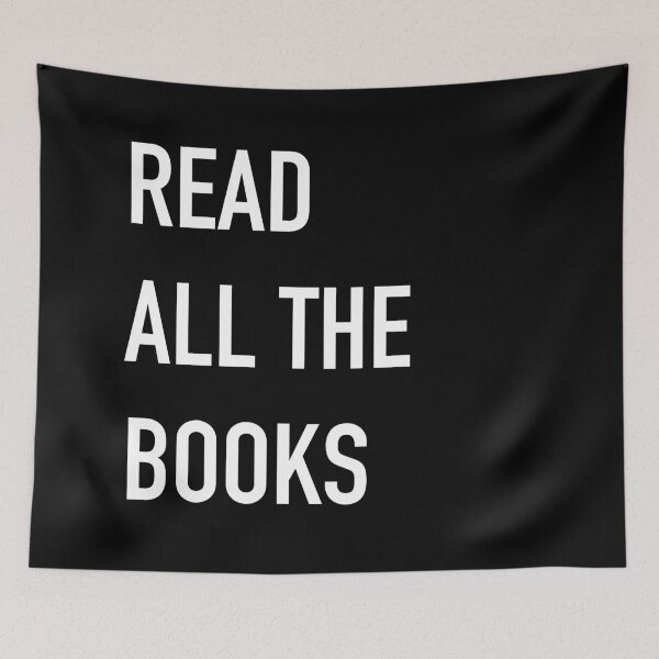 Item preview, READ ALL THE BOOKS designed and sold by jazzydevil.