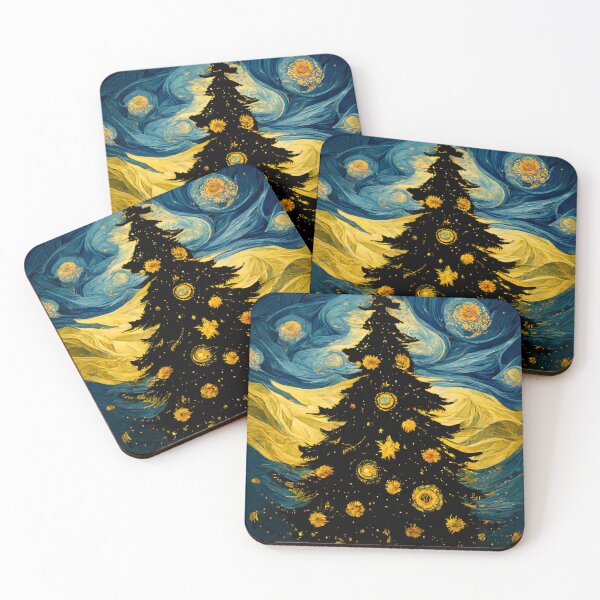 Item preview,  A Christmas Design with a Van Gogh Theme designed and sold by Taycasio  Design.