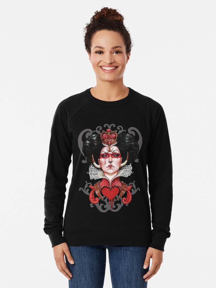 queen of sparkles star sweatshirt
