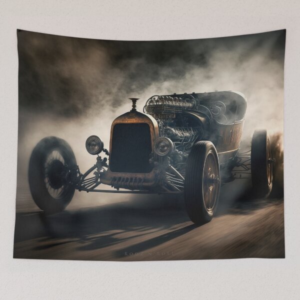 Item preview, Hot Rod Burnout #21, a perfect gift for all American Muscle Car fans designed and sold by RodZnRoll.