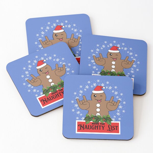 Item preview, GingerBread Man Made The Naughty List designed and sold by GleamingGiant.