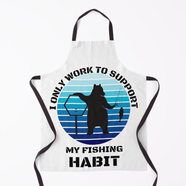Item preview, Fishing Lover | I only work to support my fishing habit | Funny designed and sold by BlessedConcepts.