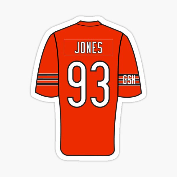 Chris Jones Away Jersey Sticker for Sale by designsheaven