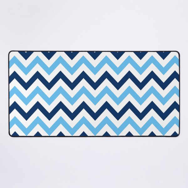 Item preview, Nautical Pattern Of Green Blue And White Chevrons designed and sold by Pattern1design.