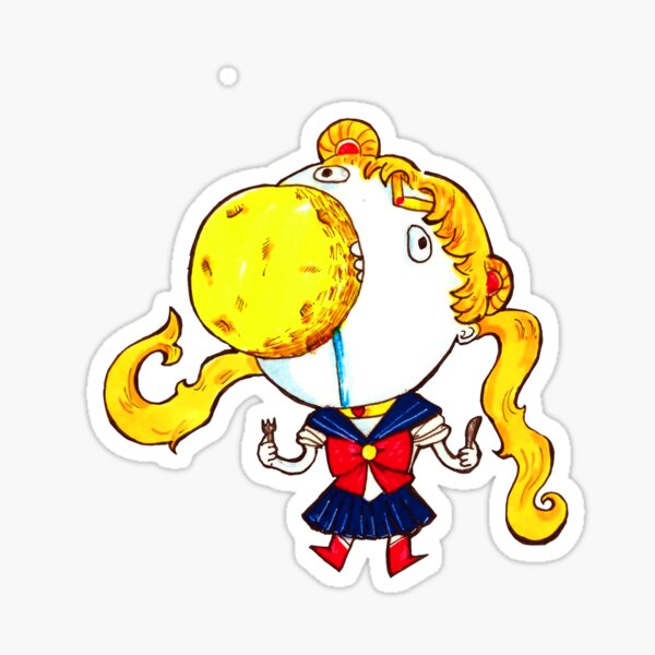 SAILOR MOON HUNGRY Sticker